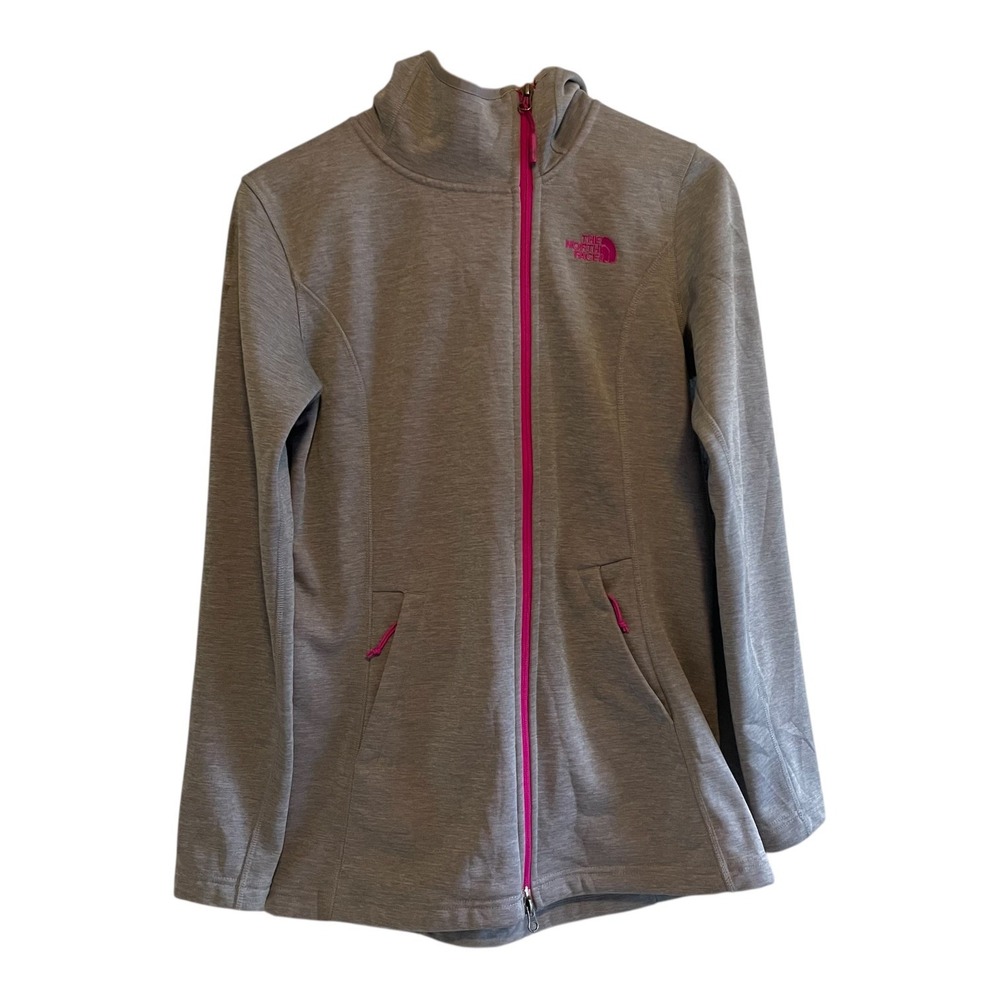 North Face Haldee Raschel Parka Women's S Full Zip Fleece Lined Hooded Mock Neck
